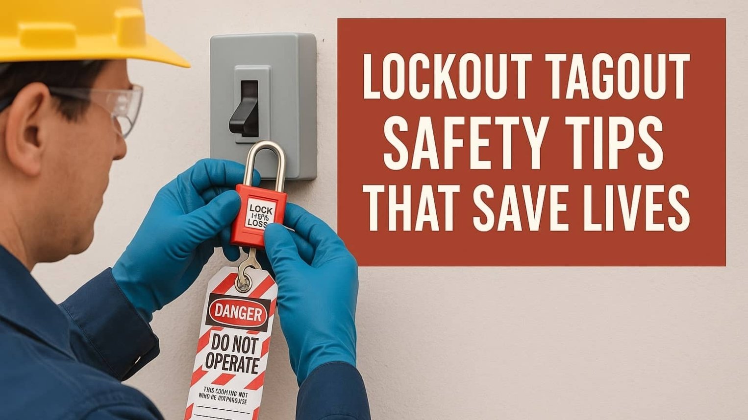 Lockout Tagout Safety Tips That Save Lives