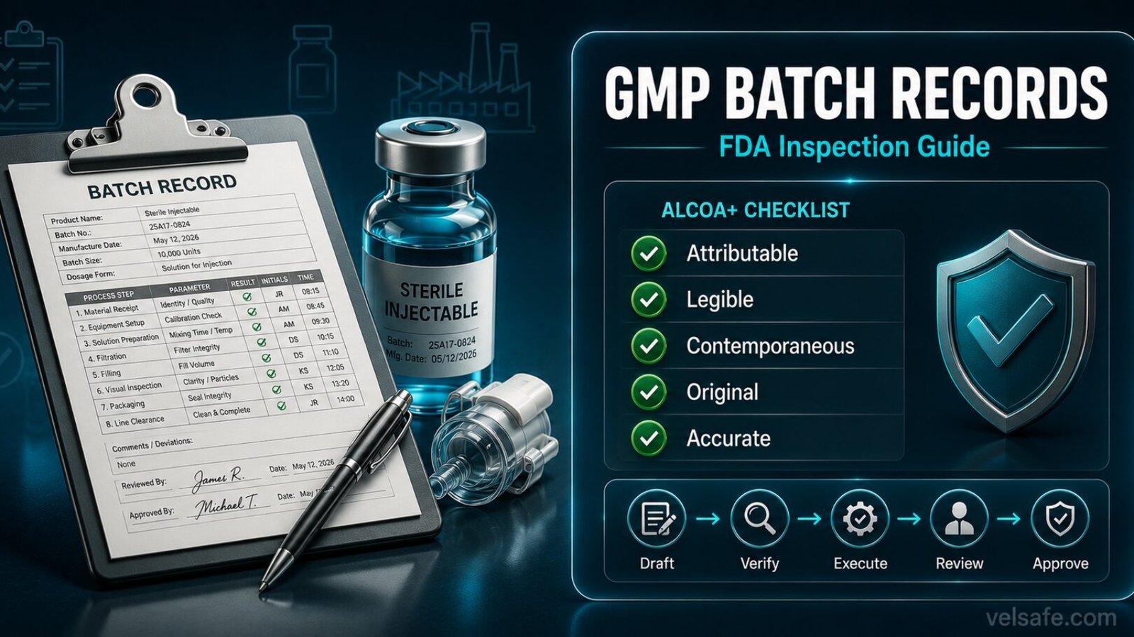 GMP Batch Records: Build and Review for FDA Inspections