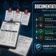 Medical device manufacturer FDA inspection showing documentation failures and QMSR good documentation practices decision framework
