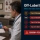 Pharma sales rep in physician office with FDA OPDP enforcement timeline showing qui tam lawsuit filing and DOJ False Claims Act settlement risk