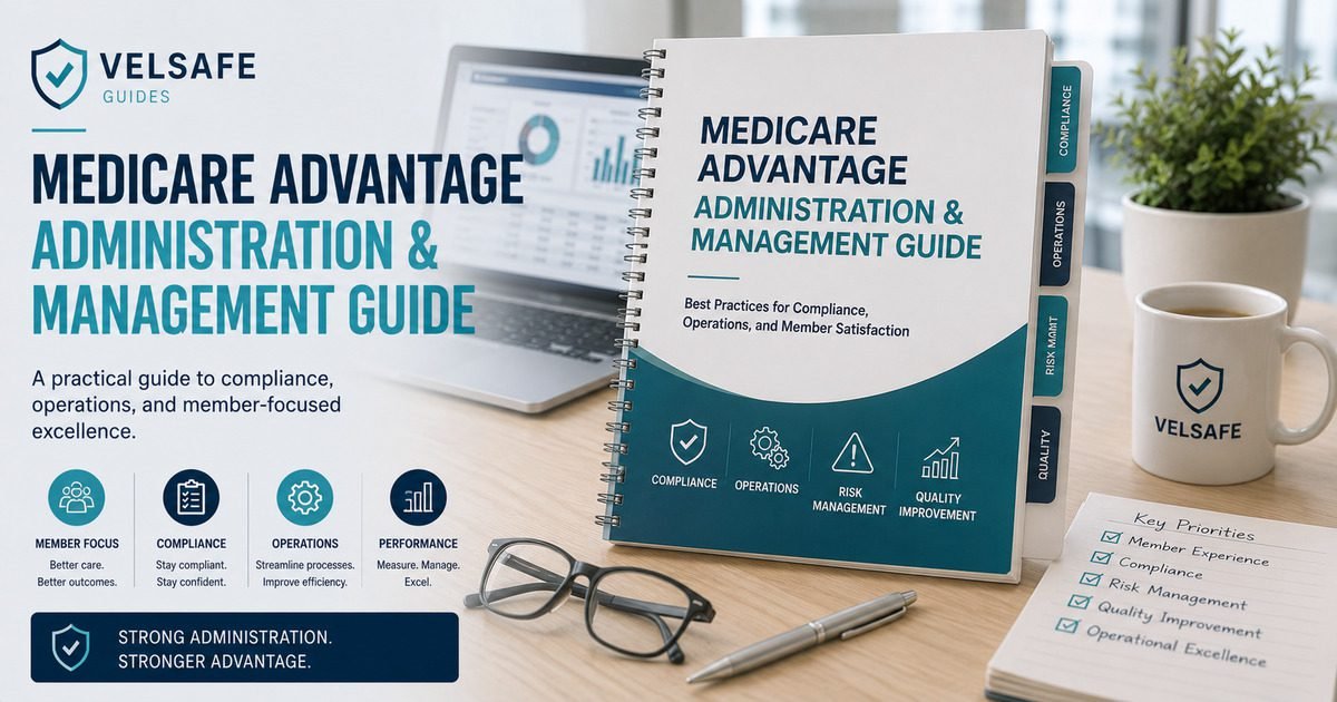 Medicare Advantage administration and management guide binder with compliance operations risk management and quality improvement tabs