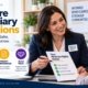 Medicare agent reviewing beneficiary protections with an elderly client showing Medicare rights document covering clear information fair treatment informed choices and protection from fraud during a compliant sales meeting